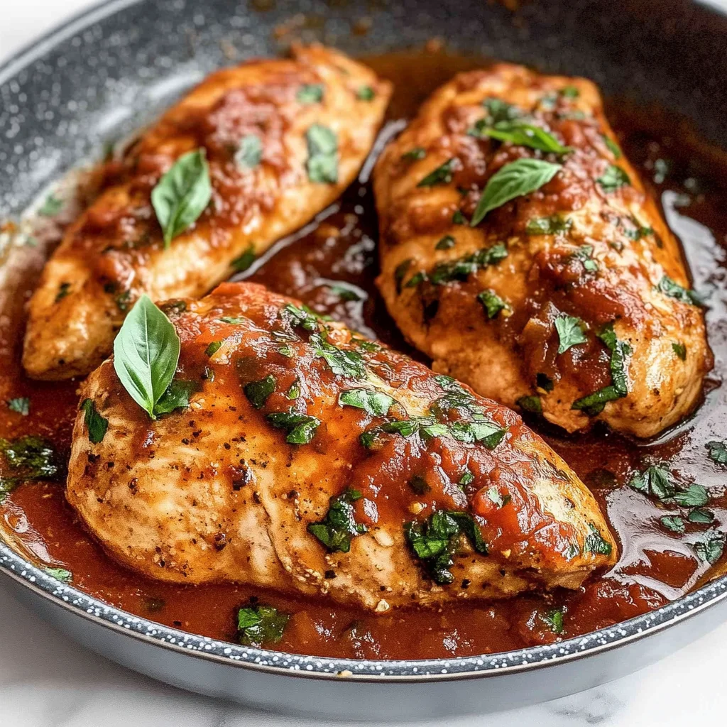 tomato basil chicken