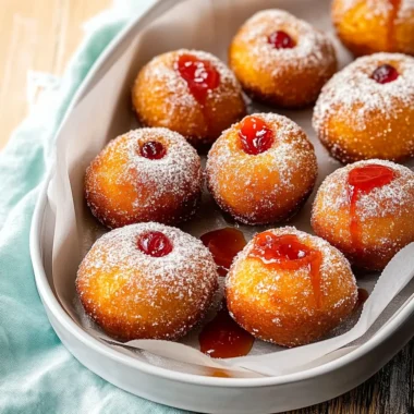 Fried Gluten Free Jelly Donuts