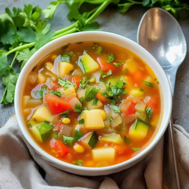 Summer Vegetable Soup