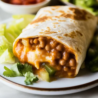 bean and cheese burrito