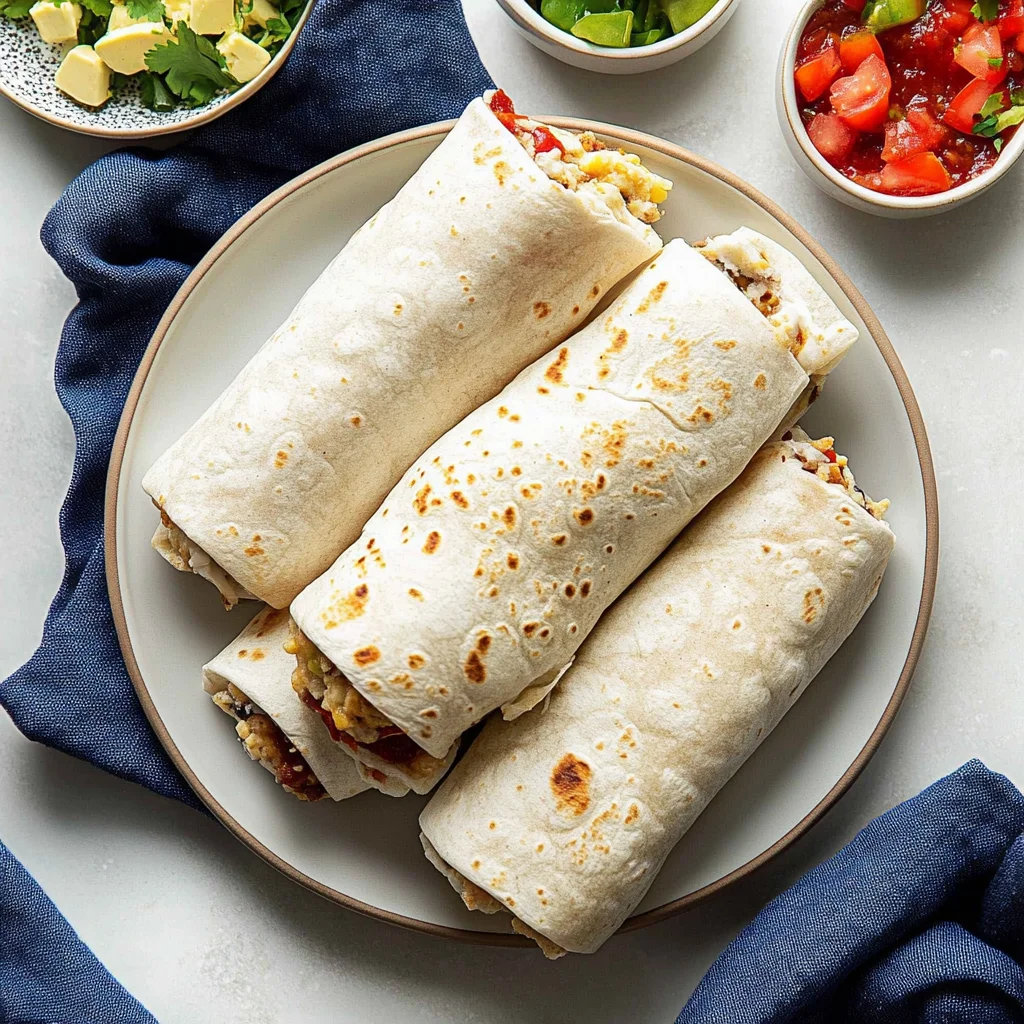breakfast burrito meal prep