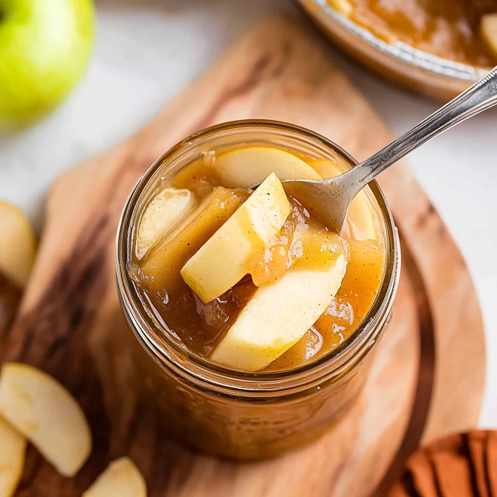 canning apple pie filling