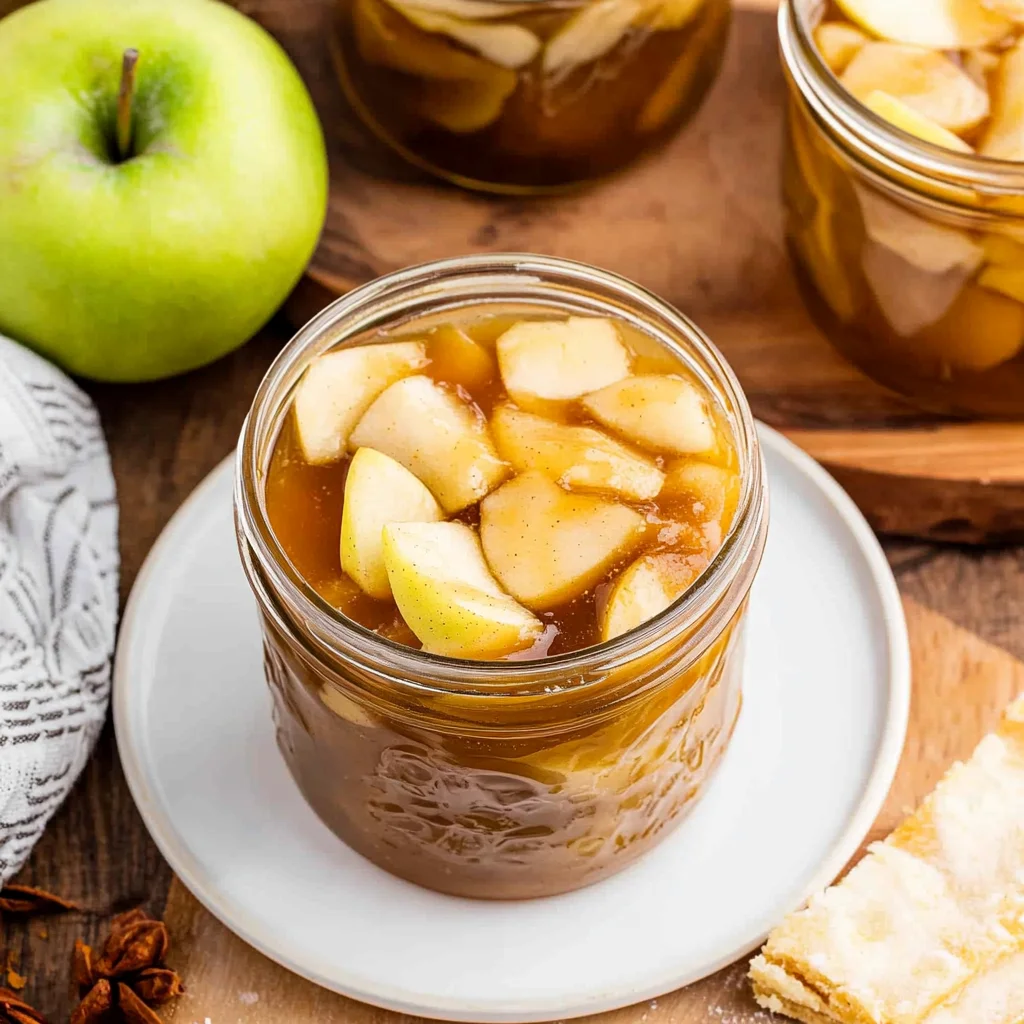 canning apple pie filling